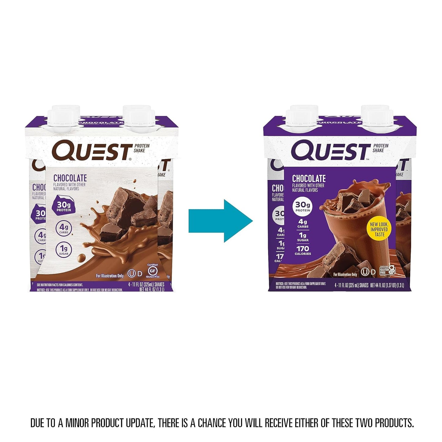 Quest Nutrition Ready To Drink Chocolate Protein Shake