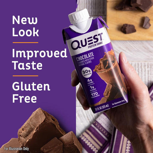 Quest Nutrition Ready To Drink Chocolate Protein Shake